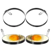 4Pcs Egg Rings 7.8" Nonstick Pancake Cooking Ring