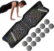 Pushup Board For Fitness - Folding Push Up Stands,Anti-Slip Portable Strength Training Equipment For Women Boys Girls Youth Teens Athletes