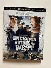 ONCE UPON A TIME IN THE WEST (4K Ultra HD UHD Blu-ray) NEW w/slipcover
