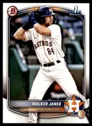 230 Card Lot 2025 Bowman 1st Prospect #BP-15 Walker Janek Astros