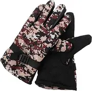 [BESPORTBLE] Touch Screen Riding Gloves Warm Unisex Winter Gloves for Outdoor Sports Windproof Design for Skiing Hiking and Fishing Activities