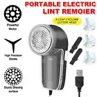 USB Electric Shaver Sweater Pill Fluff Lint Remover Fabric Shaver Fuzz Trimmer