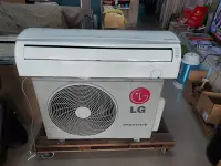 在飛比找Yahoo!奇摩拍賣優惠-高雄 二手 LG 1.3噸變頻冷暖分離式冷氣機 送標準安裝1