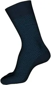 BOSS Men's Dean Mercerized Cotton Micro-design Dress Sock