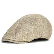 Men Women Casual Beret Ivy Flat Forward Cap Cabbie Newsboy Hat Style Gatsby B...
