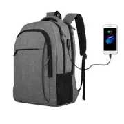 Computer Backpack Travel Laptop Business Backpack With USB Charging Port
