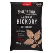 Samba 9kg Smoke'n'Grill Hickory Pellets