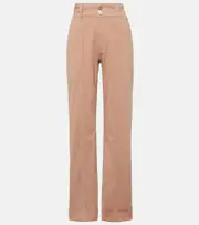 [Frame] Frame 70s high-rise straight jeans 32 pink
