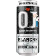 OJ Belgium Wheat Beer Can 500mL