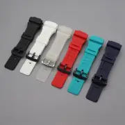 Practical Watch Band For AQS-810W For W-735H Lightweight Rubber Sports