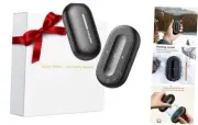 Hand Warmers Rechargeable 2 Pack, Magnetic Alloy Handwarmer 7000 mAh Reusable,