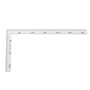 L Square Stainless Steel 150x300mm 90 Degree Scale Ruler Dual Side Angle Ruler