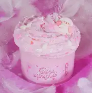 Peachybbies Slime 99% Angel: Effervescent Florals - angel wings pup SOLD OUT