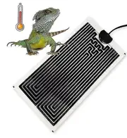 Reptile Vivarium Heat Mat With Thermostat Controller Pet Heating Warm Heater Pad 28*28cm