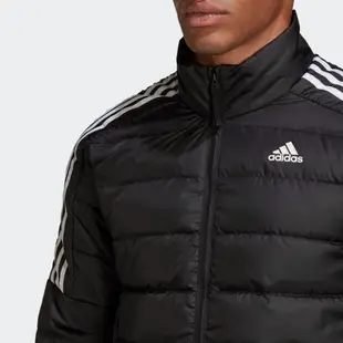 ADIDAS ESS DOWN JACKET 男羽絨外套-GH4589 S 黑