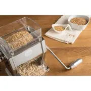 Marcato's Grain Mill mills fresh flours, fine, medium, flakes. MADE IN ITALY