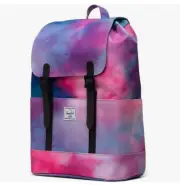 NEW Authentic HERSCHEL RETREAT Small Backpack DayPack School Bag Cloudburst Neon