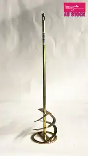6x Cement Paint Stirrer Mixer Paddle Drill Mixing Hex Shank Tool Whisk
