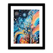 Abstract Fine Art Framed Print
