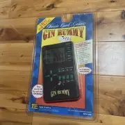 Gin Rummy Micro Games of America Handheld Electronic Game 1995 NEW!