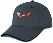 GM Licensed C5 Corvette Heritage Hat - Gray