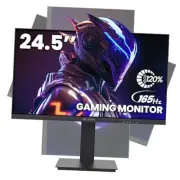 24.5Inch Gaming Monitor 144Hz/165Hz, FHD(1920x1080P) 120% sRGB Computer