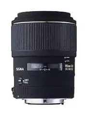105mm F2.8 SIGMA EX DG OS HSM MACRO PRIME LENS CANON EOS NEW in BOX HOOD & CASE