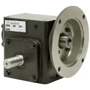 30:1 Right Angle Cast Iron Worm Gear Reducer 0.47 HP 56C Left Output Worldwide