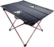 Portable Picnic Table，Aluminum Alloy Folding Tables and Chairs Outdoor Picnic Table Set Ultra-Light Casual Barbecue Camping Table Portable,03,1(4)