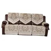 Waterproof Recliner Sofa Covers Non-Slip Recliner Couch Covers for 2 seat,