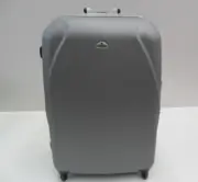 Samsonite Rolling Suitcase Hard Shell Spinner Travel TSA Luggage Silver Wheels
