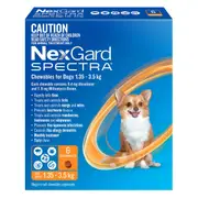 NexGard SPECTRA For Extra Small Dogs 2-3.5kg 6pk