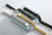 Men Women Stainless Steel Mesh Bracelet Wristband w Magnetic Clasp