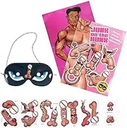 Stick The Junk On The Hunk Hens Party Game Hilarious Bride To Be Fun Multicoloured