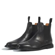 Common Projects Chelsea in Leather Black 2445 7547 US 12 EUR 45
