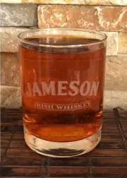 JAMESON Collectible Whiskey Glass 8 Oz