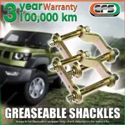 2 x Rear EFS Leaf Springs Swing Shackles for Mitsubishi Triton 4WD MV 02/2024+ (for: Mitsubishi)