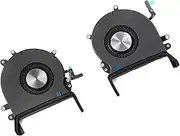 Willhom CPU Cooling Fan Set, Left and Right Replacement for MacBook Pro 16" Retina A2141, 2019