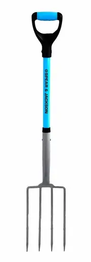 Spear & Jackson SJ-CDFB - Digging Fork Fibreglass Blue