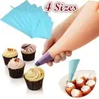 Small/Large Decorating Tool Silicone Pastry Bag Icing Piping Cake Cream