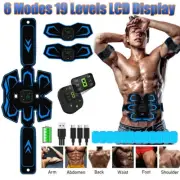 ABS Body Fitness EMS Abdominal Stimulator Arm Muscle Trainer Belt Toner Training