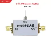 QM-PA051815D 5-18G RF Amplifier 15dB C X KU RF Power Amplifier Microwave Amp