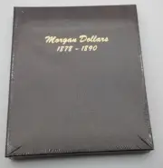 Dansco Coin Album for Morgan Silver Dollars 1878 - 1890