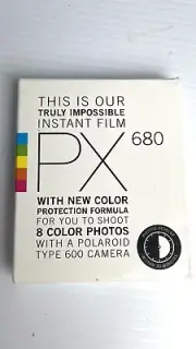PX 680 Film Impossible Instant 8 Color Photos For Type 600 Polaroid Expired 2013