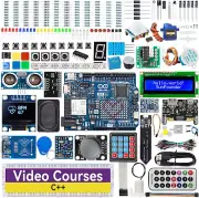 Elite Explorer Kit with Original Arduino Uno R4 Wifi, Rohs Compliant, Bluetooth