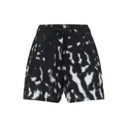 [Dries Van Noten] Dries Van Noten-Black Cotton Hadio Shorts-Donna S STAND