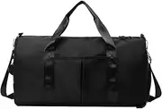 Workout Bag with Compartments - Travel Oxford Cloth Gym Bags | Portable Tote Bag with Shoulder Strap, Multifunctional Sports Bags for Wet Dry Use