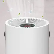 High Efficiency Dust Removal Purifier with Smart Sensors and USB Power