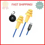 MIPEACE Ear Plug Headphones for Work, Work Earbuds USB Type C Headphones Earphon