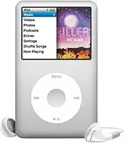 iPod Classic 1TB Silver Compatible Appleipod Upgraded with Generic Accessories Packaged in White Box